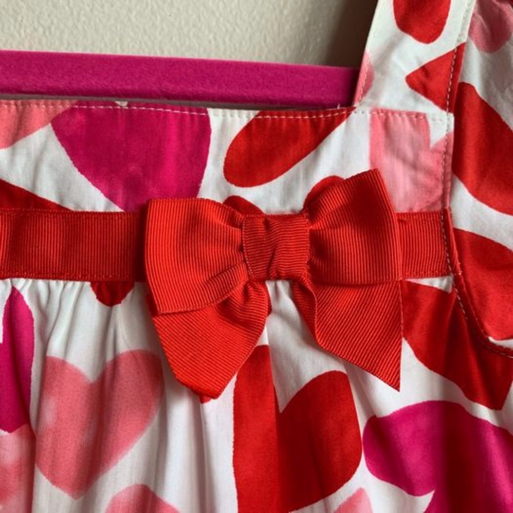 Gymboree Red Hearts Dress SIZE 5T - Picture 5 of 10